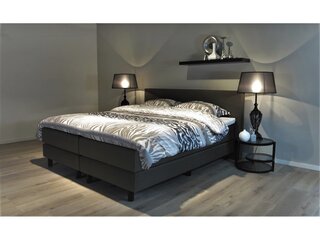 Boxspringcombinatie M-Ray, Valencia Deluxe, Antraciet